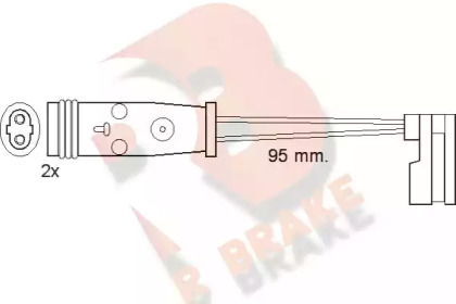 Контакт R BRAKE 610370RB